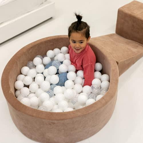 Actual product image Activity Board Soft foam climbing play set with ball bath 90x30cm for babies and toddlers - Baby
