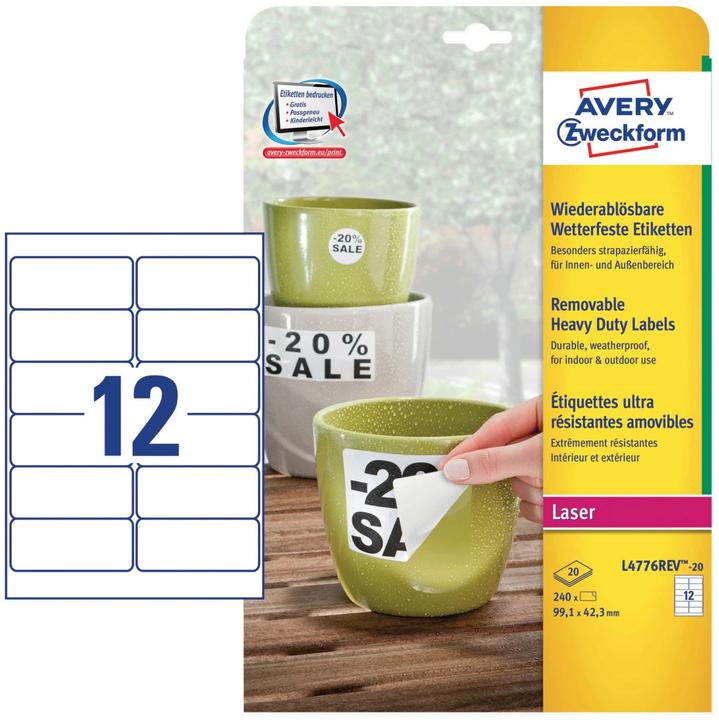 Productafbeelding Avery L4776rev-20
