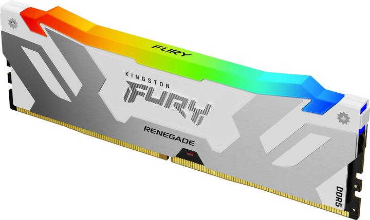 Image du produit Kingston D5 16GB 6000-32 Renegade RGB wh KFY XMP (1 x 16GB, 6 MHz, RAM DDR5, DIMM)