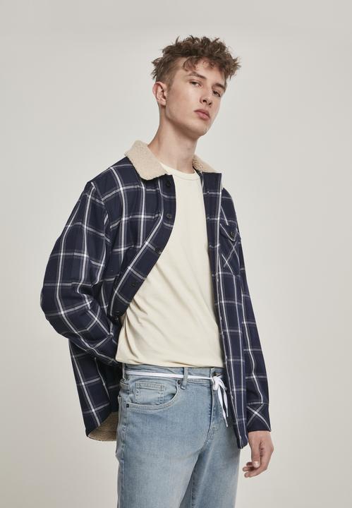 Produktbild Urban Classics Sherpa Lined Shirt Jacket (S)