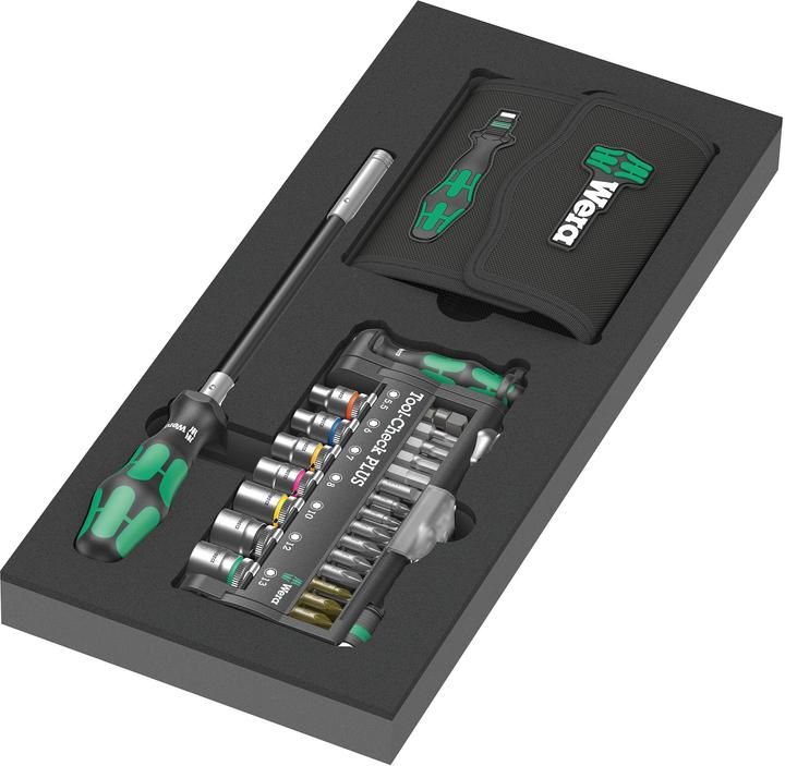 Produktbild Wera 9750 Schaumstoffeinlage KK + Tool-Check PLUS Set 1