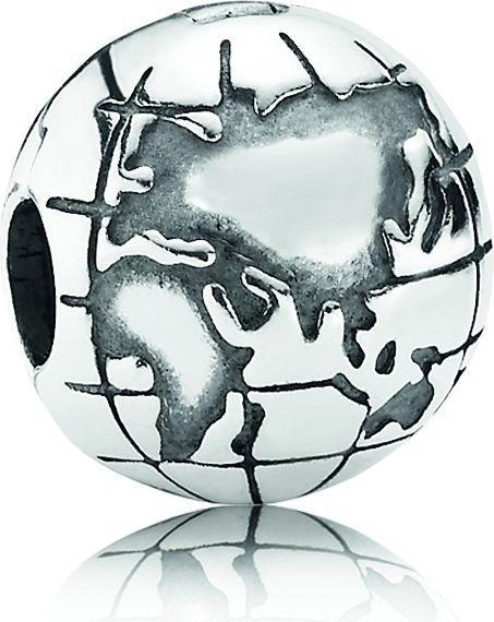 Image du produit Pandora Clip Planète Terre (Argent)