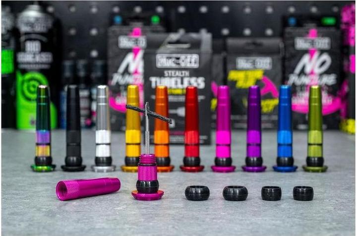 Immagine prodotto Muc-Off Kit di riparazione Stealth Tubeless Punctures Plug Purple