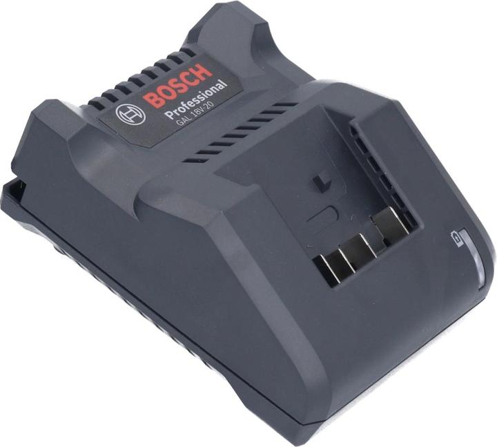 Produktbild Bosch Professional Bosch GAL 18V-20 Akku LadegerÃ¤t 10,8 - 18 V 2 AÂ ( 2607226281 ) + 4x GBA 18 V 5,0 AhÂ Akku ( 4x 26 (18 V)