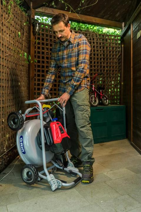 Grin Battery mower BM37-82VC (Rechargeable battery operated)