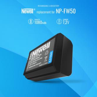 Immagine prodotto Newell caricatore DL-USB-C + 2x Sony NP-FW50 (Caricabatterie per fotocamere)