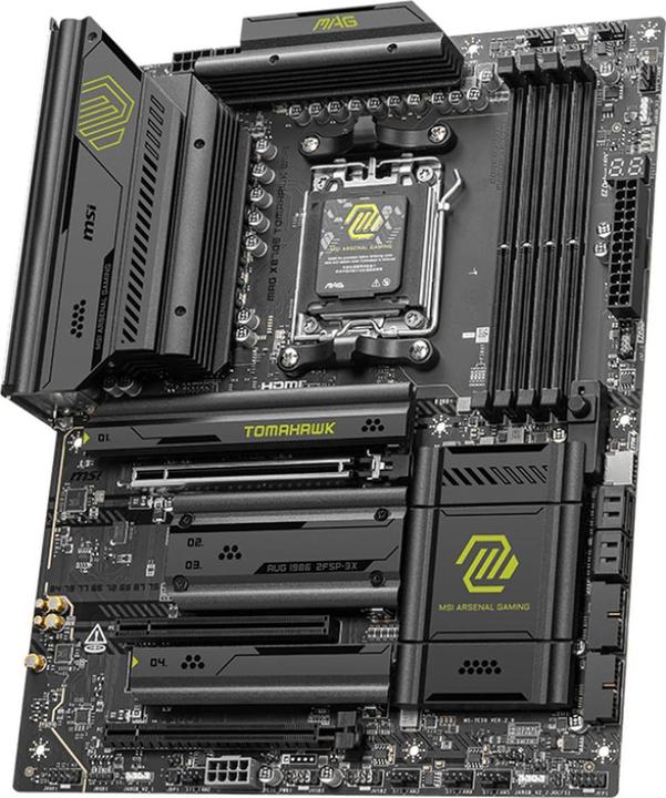 Actual product image MSI MAG X870E TOMAHAWK WiFi (AM5, AMD X870E, ATX)