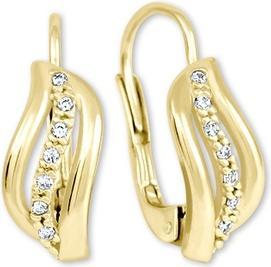 Image du produit Brilio Boucles d'oreilles en or avec cristaux 239 001 00688