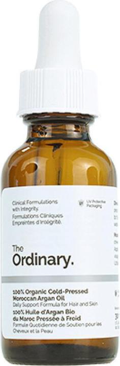 Actual product image The Ordinary 100 % Organic Cold Pressed Moroccan Argan Oil (Body oil, 30 ml)