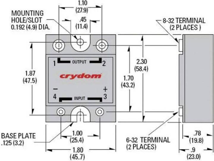 Produktbild Crydom Halbleiterrelais 1 St. D2410 L