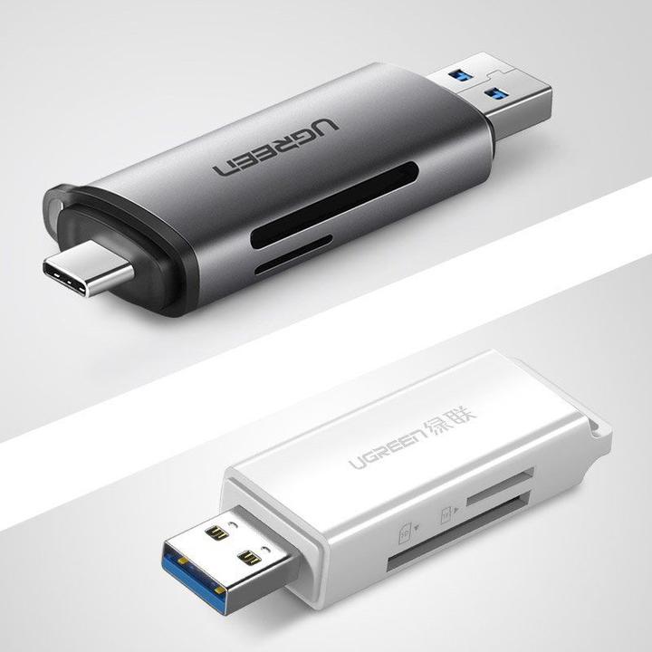 Image du produit Ugreen USB-C et USB-A - TF SD 3.0 (USB, USB-C)