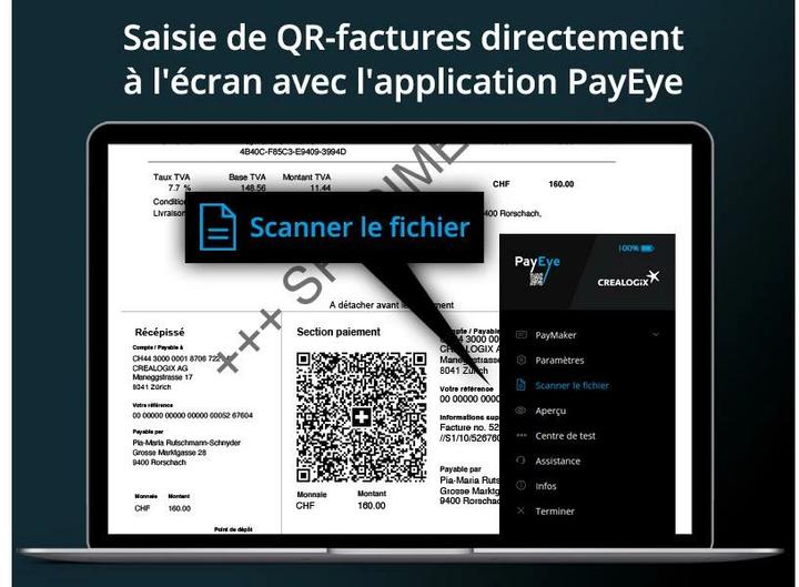 Image du produit Crealogix PayEye (Code QR)