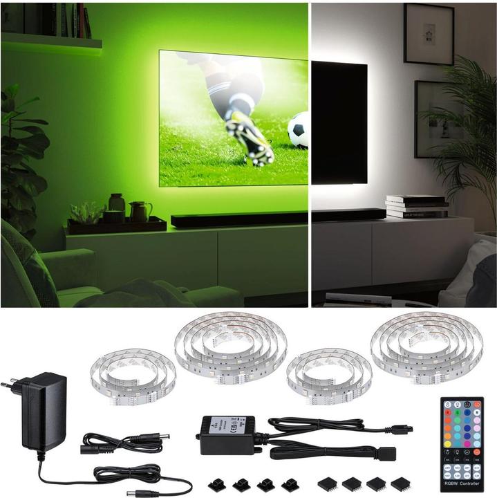 Immagine prodotto Paulmann Set di strisce MaxLED 250 (Bianco caldo, 428 cm, Interno)