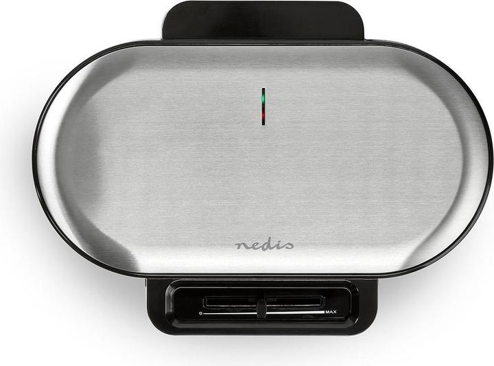 Immagine prodotto Nedis Ferro per waffle 2 x 5 Cialde a forma di cuore 12 cm 1200 W plastica/metallo (Spina UE)