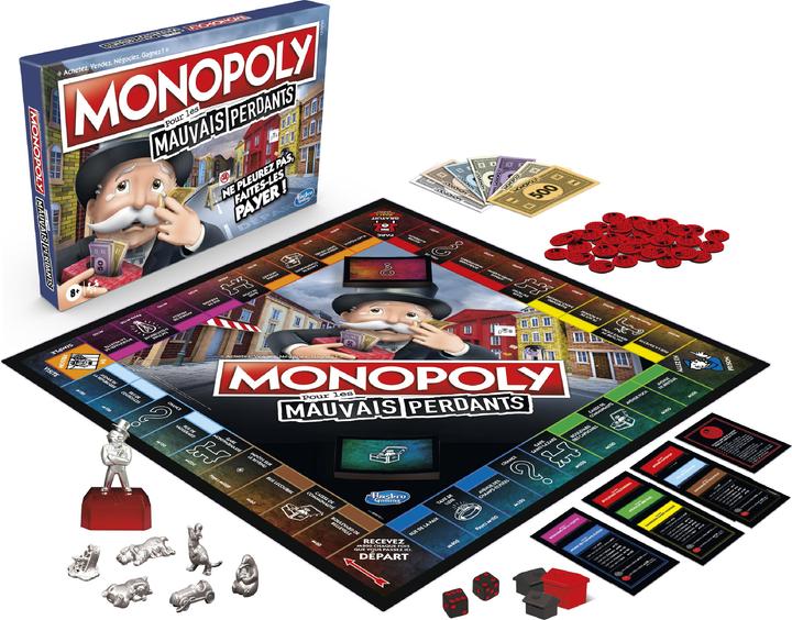 Produktbild Hasbro Gaming Hasbro Monopoly fÃ¼r schlechte Verlierer