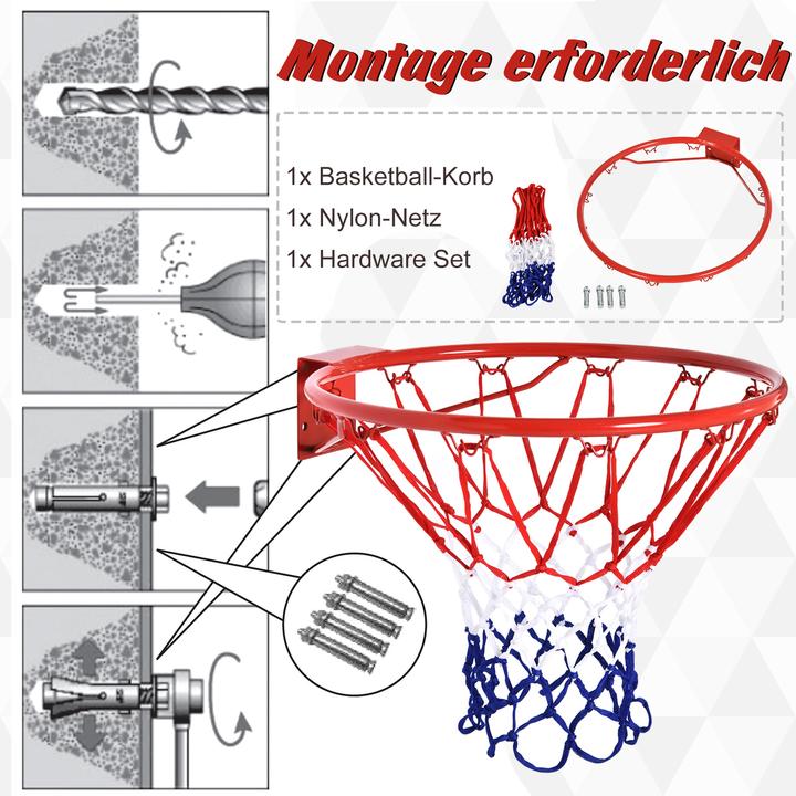 Produktbild Homcom Basketballkorb mit Netz