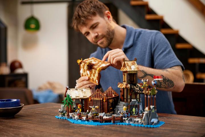 Image du produit LEGO Ideas Village viking (21343, LEGO Ideas, LEGO difficiles à trouver)