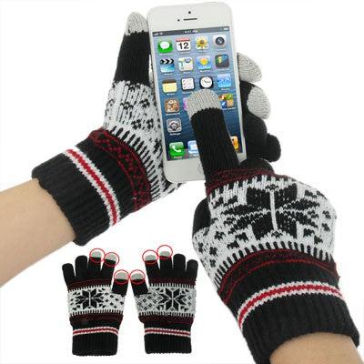 Immagine prodotto Hermex Guanti iGlove per TouchScreen Touch - Nero Taglia S (S)