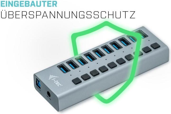 Produktbild i-tec U3CHARGEHUB10 (USB-B, 10 Ports)