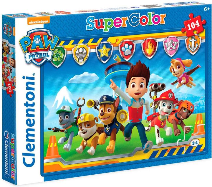 Productafbeelding Clementoni Paw Patrol (104 onderdelen)