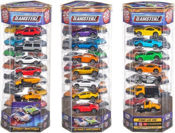 Teamsterz TZ Street Machine Die-Cast tube, 20pcs