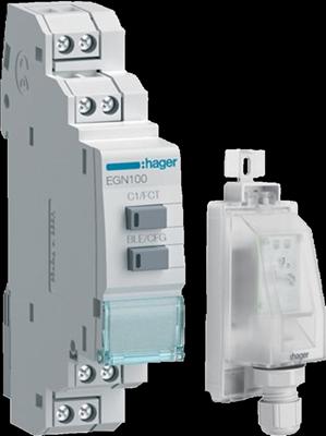Actual product image Hager Twilight switch with timer EE171