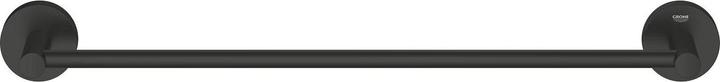Produktbild Grohe Start QuickFix Badetuchhalter, Länge 504mm (450mm), kleben oder bohren, mattschwarz