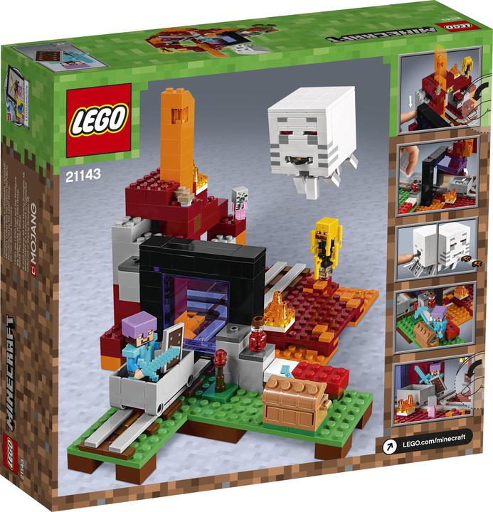 Produktbild LEGO Netherportal (21143, LEGO Minecraft)