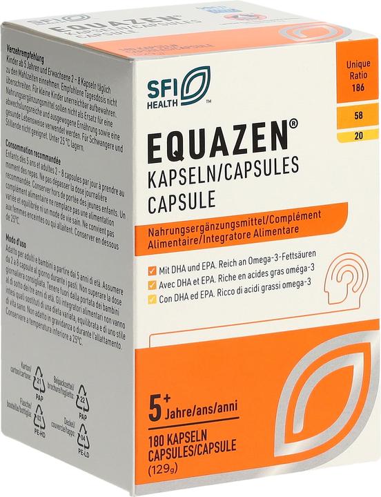 Equazen IQ Equazen Kapseln/Capsules/Capsule Ds 180 Stk (180 Stück, Kapseln, 182 g)