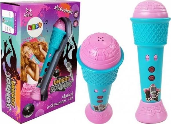 Image du produit Lean Toys Microphone bleu