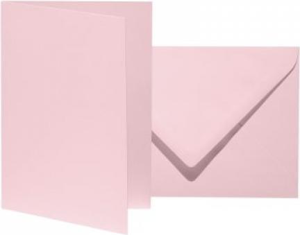 Actual product image Artoz 10 folding cards with envelopes Mosaic DIN B6 pink (10 pcs.)