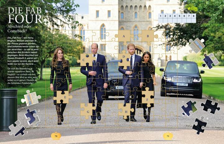 Immagine prodotto Die Royals Rätselbuch (Tedesco, 2023)
