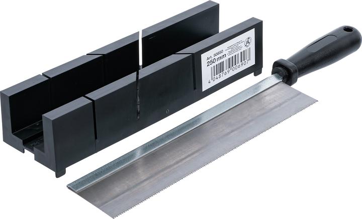 Image du produit BGS Boîte à onglets matière plastique 245 x 65 x 48 mm avec scie fine