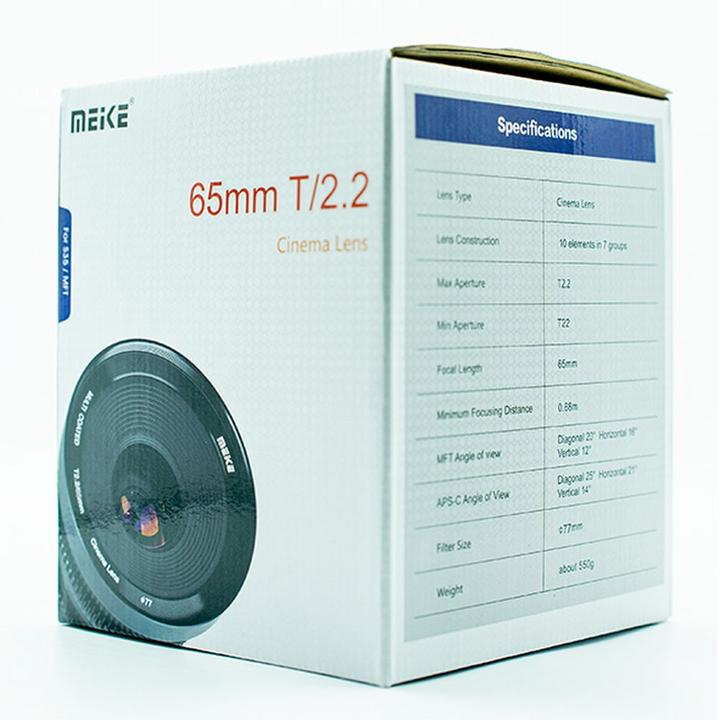 Produktbild Meike 65 mm T/2.2 SE (Sony E, APS-C / DX)