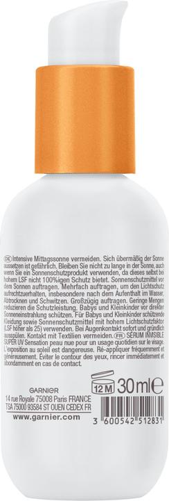 Immagine prodotto Garnier Ambre Solaire Super UV (Crema solare viso, SPF 50+, 30 ml, 111 g)