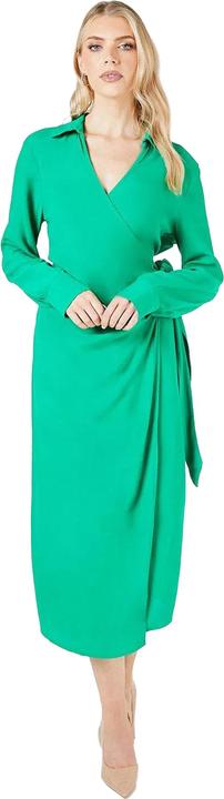 Image du produit Principles Womens/Ladies Belt Detail Collared Wrap Dress (Robe enveloppante à collet) (36 D)