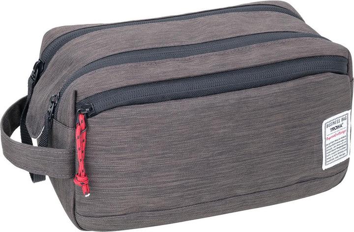Produktbild Troika BUSINESS WASHBAG 2, Kulturbeutel, grau
