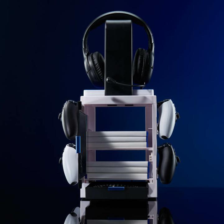 Actual product image Numskull - Meuble de rangement lumineux inspiré du logo pour gamer (PS5)