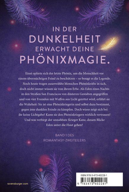 Actual product image Ravensburger Die Legende des Phönix, Band 1: Dunkelaura (German, Katt Phatt, Greta Milán, 2023)