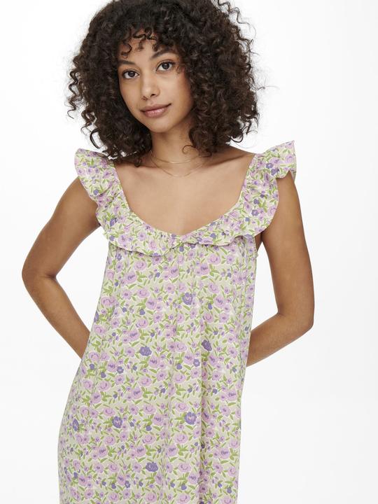 Produktbild Only Rüschenträger- Midikleid (S)