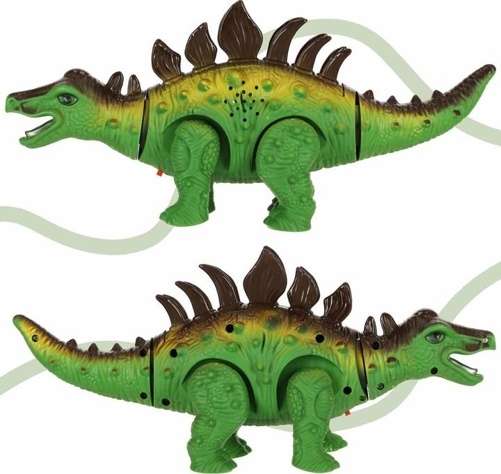 Actual product image Kik Laufender Dinosaurier Stegosaurus mit Licht und Geräuschen