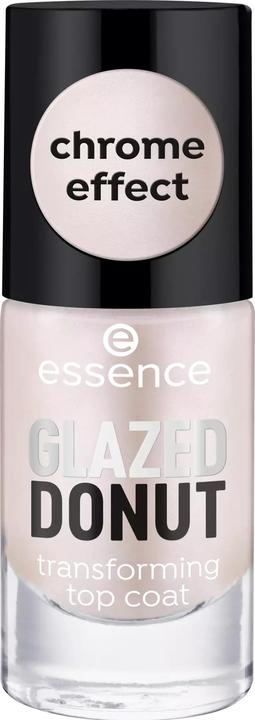 essence Topcoat Glazed Donut Transforming silver (Silber, Top Coat)