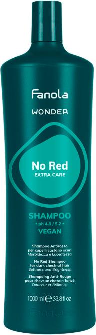 Produktbild Fanola Wonder No Red Extra Care Shampoo 1000 ml (1000 ml)