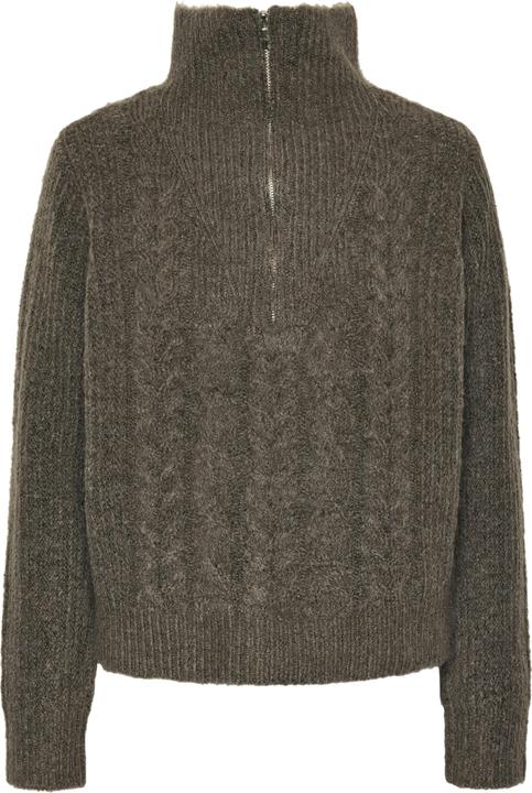 Pieces PCKAMILLA Pullover mit hohem Kragen (M)