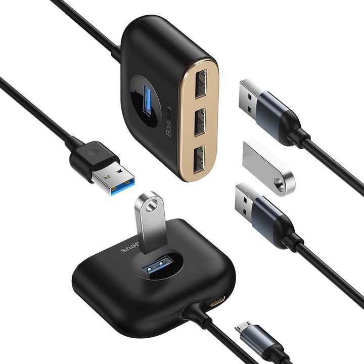 Actual product image Baseus CAHUB-AY01 (USB-A, 4 Ports)