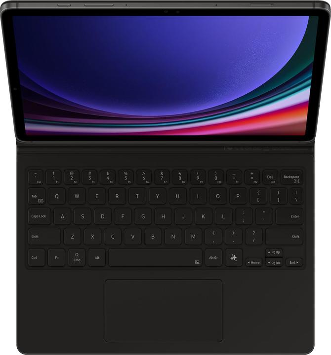 Samsung Galaxy Book Cover Keyboard mit AI (Eng. Int., Galaxy Tab S9, Galaxy Tab S9 FE, Samsung Galaxy Tab S10 FE)