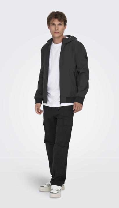 Image du produit Only & Sons Coupe ample Taille moyenne Élastique Pantalon Cargo (W31/L32)