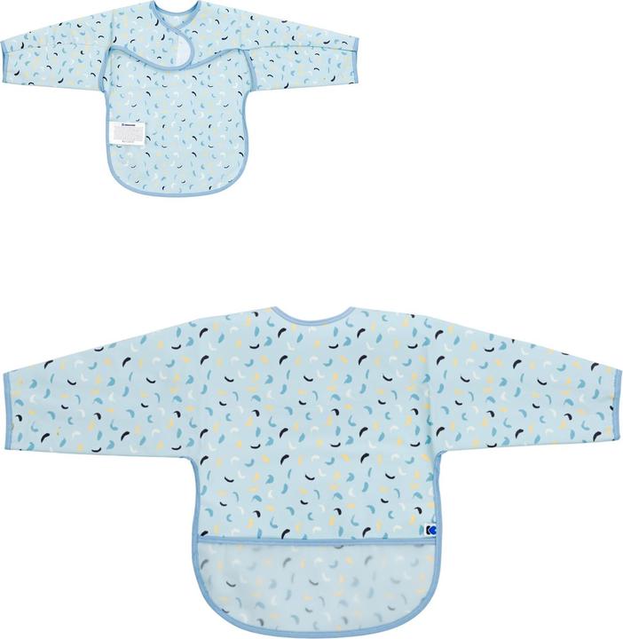 Image du produit Kikkaboo bavoir bébé Arty manches (4 mois)
