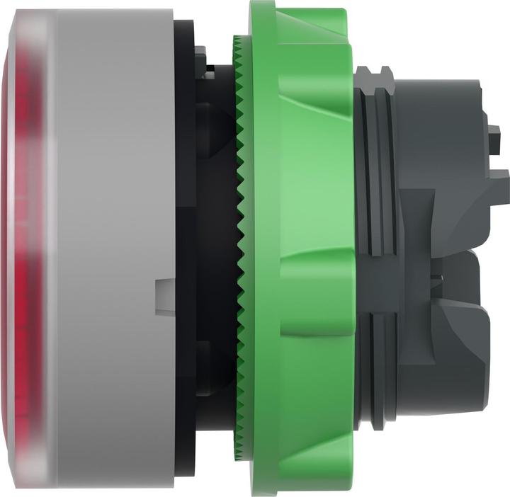 Produktbild Schneider Electric Leuchtdrucktaster, Front, gerillt, ZB5AW343SC0