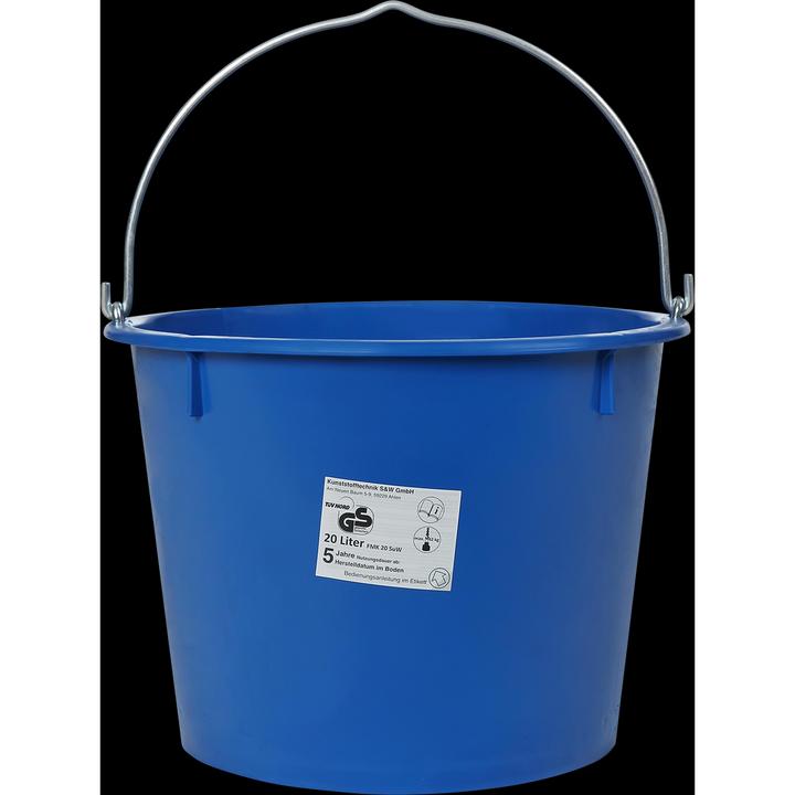Produktbild HP Autozubehör Baueimer 20 l schwer blau Spezialkunststoff